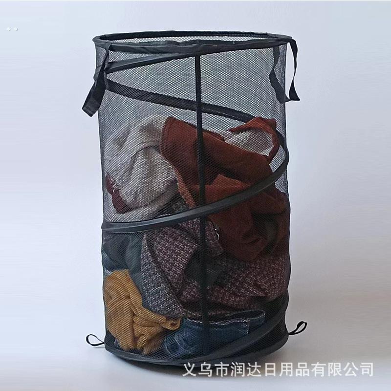 轻奢脏衣篓家用可折叠日式脏衣服收纳筐网红款高颜值收衣筐污衣篮
