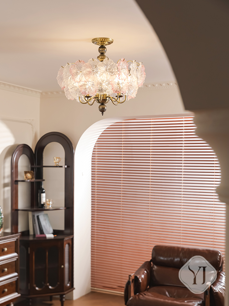 易建法式覆古卧室吊灯可达豪华高端餐厅客房设计师古董风格吸顶灯