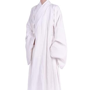 惜物国风明制汉服交领打褶内搭男女同款圆领袍道袍打底中国风长衫