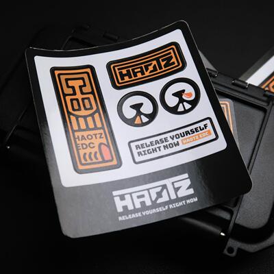 HAOTZ防水贴纸个性桌面笔记本行李箱冰箱贴装饰个性贴画EDC玩具