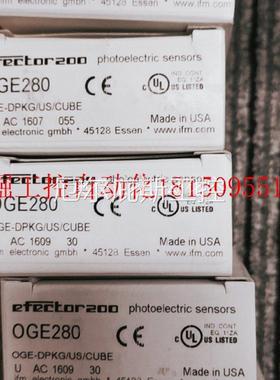 议价易福门OGE280现货0ge280现货工控专属