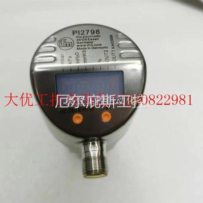 议价易福门PI2798 压力感测器,现货一个 99新现货工控专属