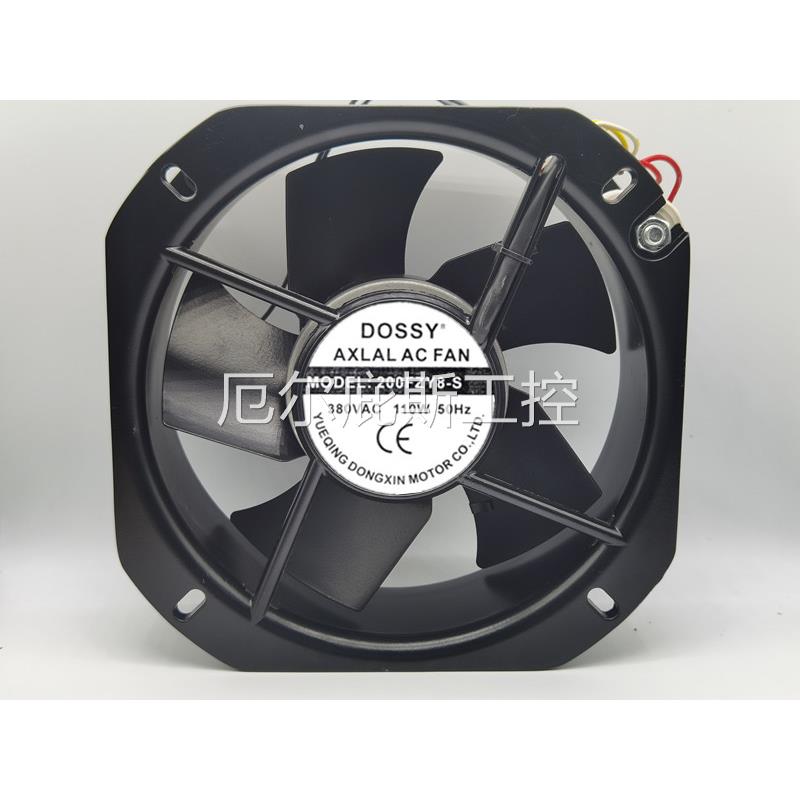 咨询DOSSY 200FZY8-S 380V 110W 22580 22.5CM 全金属 交流 散热