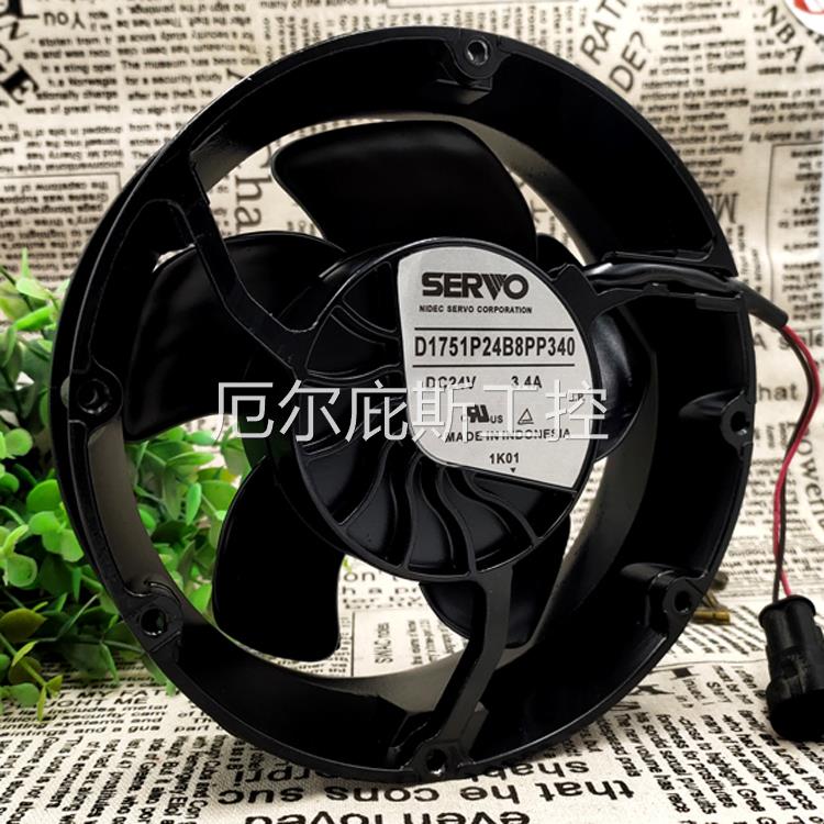 一手工厂日本/伺服 SERVO D1751P24B8PP340 DC 24V 3.4A 4线进口