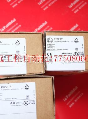 议价 PI2797 易福门全新压力感测器 PI-001BREA01-MFRKG/U现货工