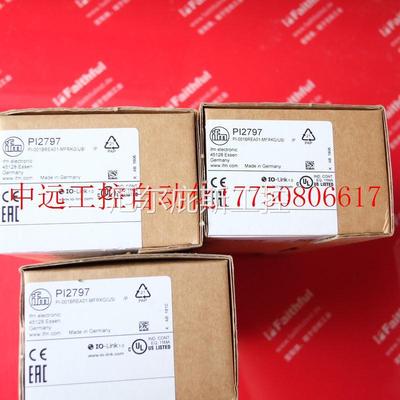 议价 PI2797 易福门全新压力感测器 PI-001BREA01-MFRKG/U现货工