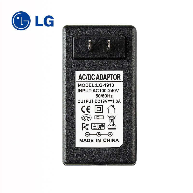 LG显示屏23EA53TA显示器屏专用19v 1.3a电源适配器变压器线
