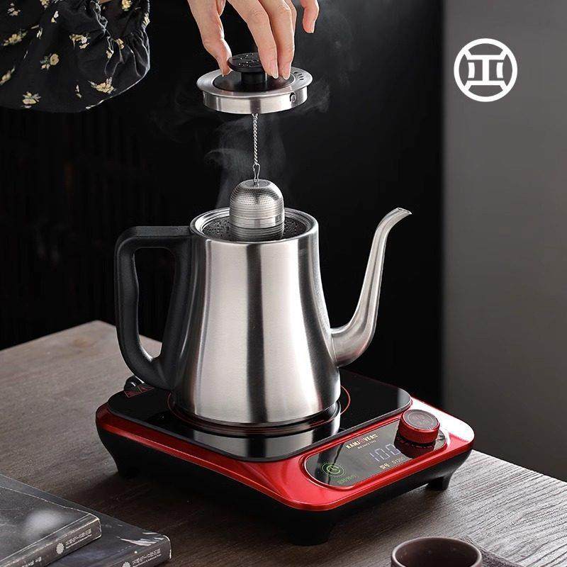 304不锈钢食品级电磁炉烧水壶 带滤网煮茶壶 家用长嘴黑晶炉茶壶,厨房/烹饪用具,烧水壶,淘宝优惠券,粉丝福利购,淘宝优惠卷