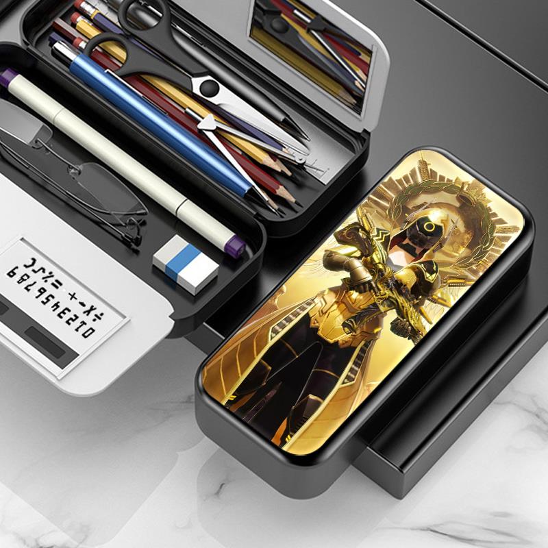 吃鸡和平精英文具盒男生帅气多功能铅笔男孩女儿童卡通中小学生