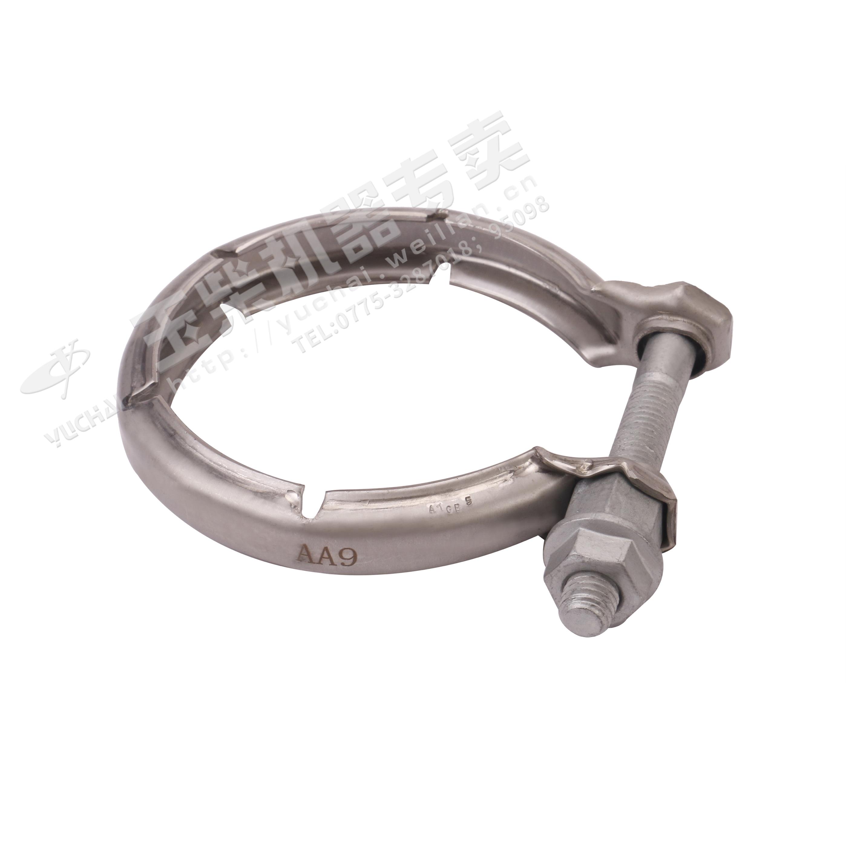 玉柴Ycs06/K13原装Sn1A00排气冷却器进出口扣环东风江华福田客品