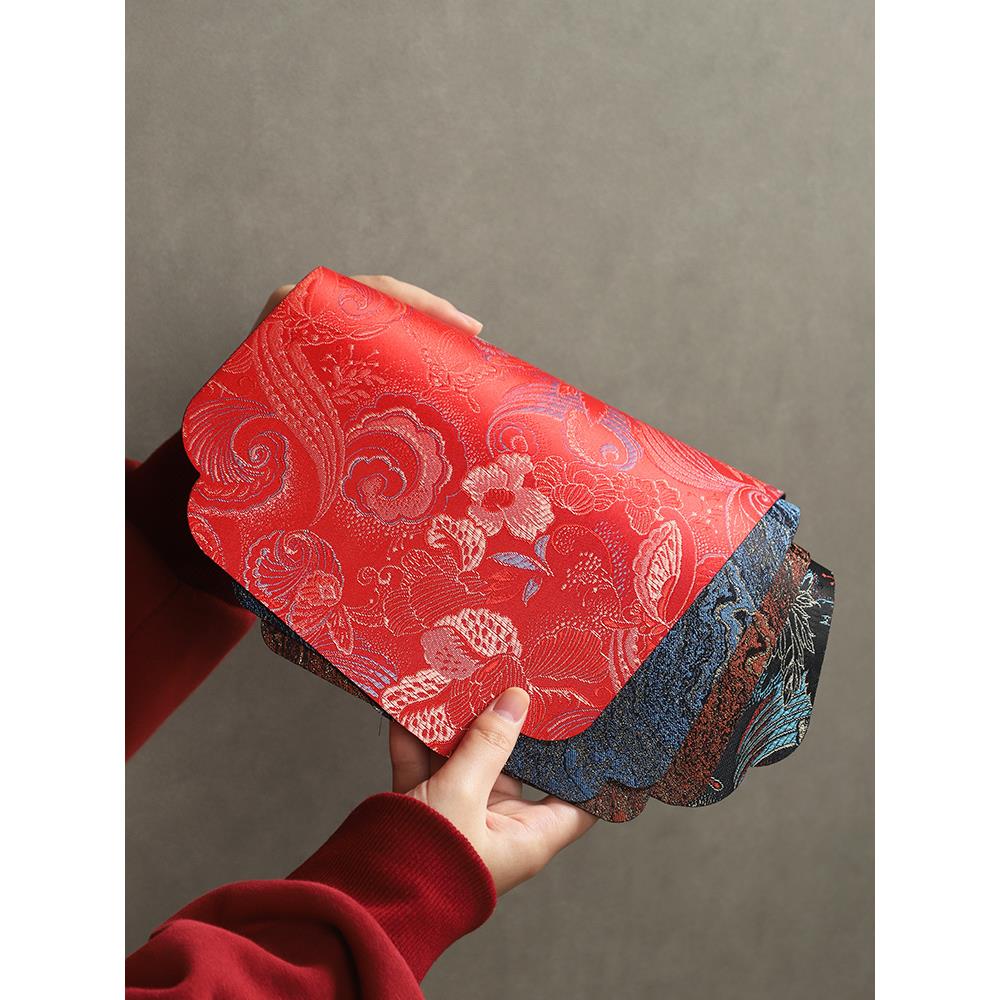 2025新款中式布艺茶席垫锦锻桌旗禅意祥云双面加厚防水主人席定制