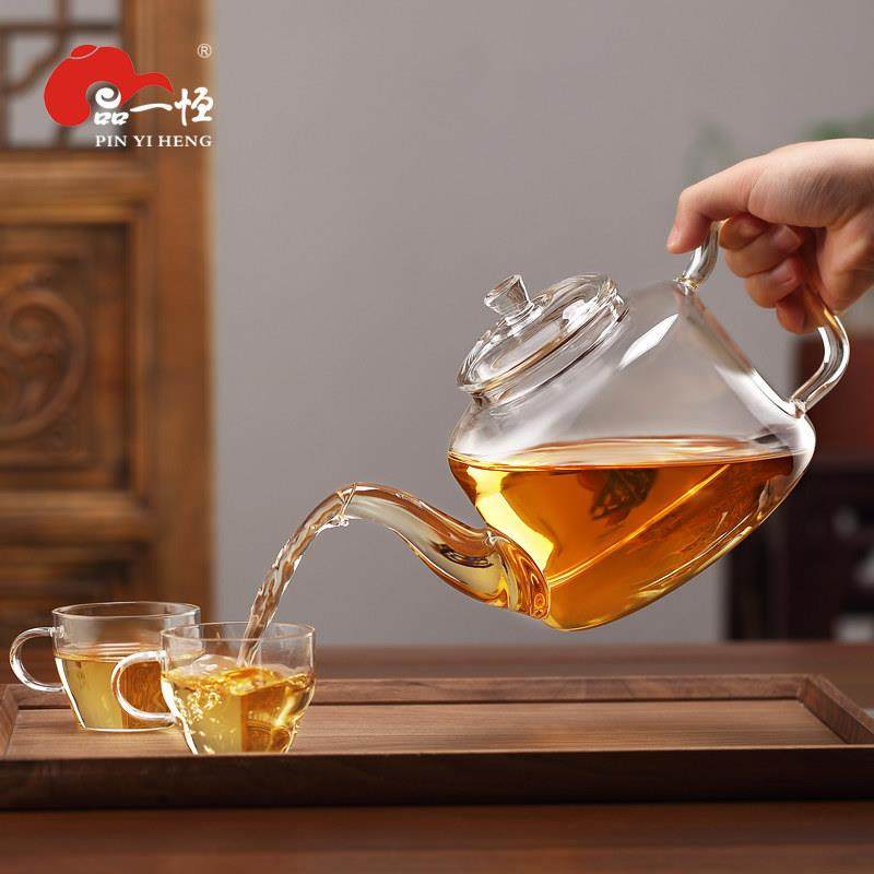 品一恒玻璃烧水壶家用大容量耐高温加厚茶壶煮水泡茶器黑晶炉煮茶,餐饮具,茶壶,淘宝优惠券,粉丝福利购,淘宝优惠卷
