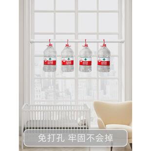 窗帘免打孔安装 遮光伸缩杆防水卫生间浴室厨房简易厕所小窗户短布