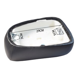 适用深远009 007电动车系列通用前航空坐垫加大加厚毛毛虫前坐包