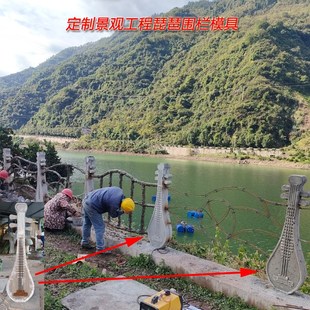 定制中欧式水泥GRC构件罗马柱模具浮雕壁画花板人动物钢模铁模型