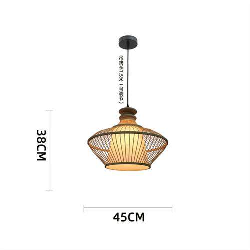竹编灯日式客厅餐厅卧室灯笼民宿客房火锅店茶室中式禅意竹编吊灯,家装灯饰光源,客厅吊灯,淘宝优惠券,粉丝福利购,淘宝优惠卷