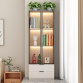 实木飘窗柜储物柜阳台收纳柜矮柜窗台柜子卧室书柜家用落地置物柜