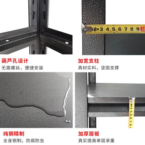 厨房置物架台面收纳架家用储物微波炉橱柜隔层货架烤箱锅架一层架