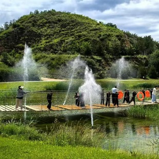 飞夺泸定桥水炮炸点气炮枪厂家共享水炮水枪游乐气炮枪林弹雨设备