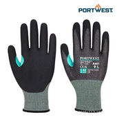 Portwest轻薄灵活透气防滑耐磨防切割浸胶通用手套防护手套A661