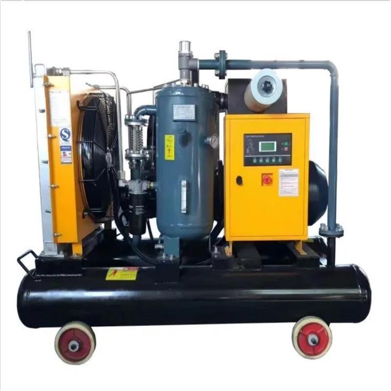 螺杆式空压机一体机 矿山工地15KW22KW30KW移动变频螺杆式压缩机