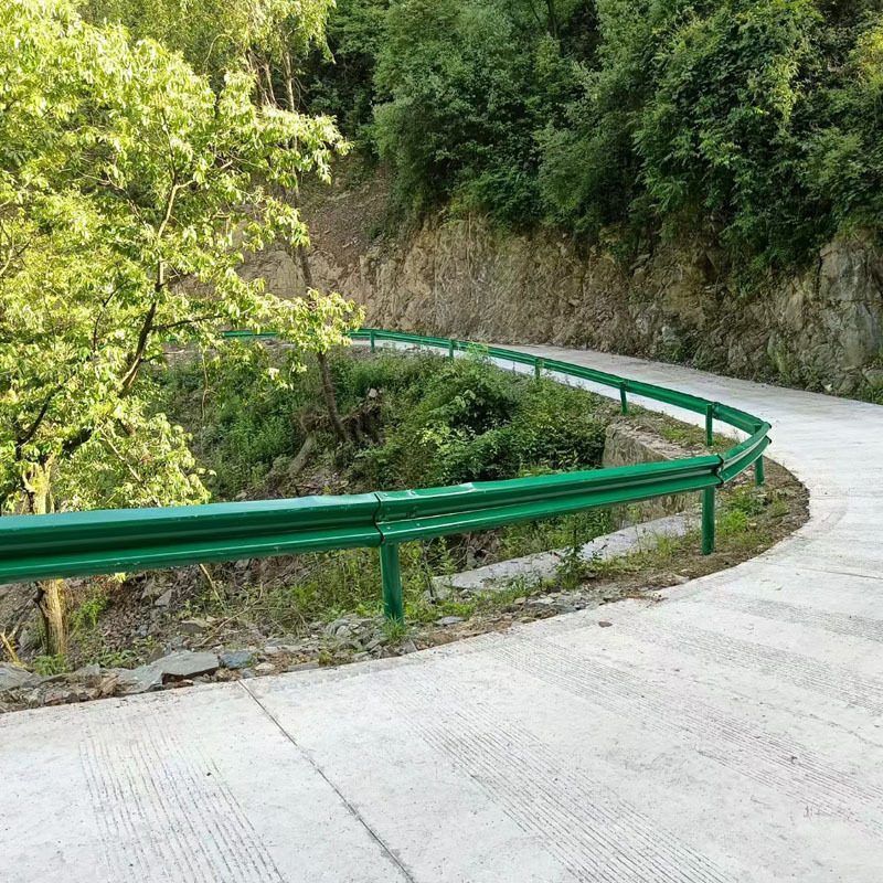 四川乡村高速公路波形护栏道路防撞护栏板厂家支持安装双波三波