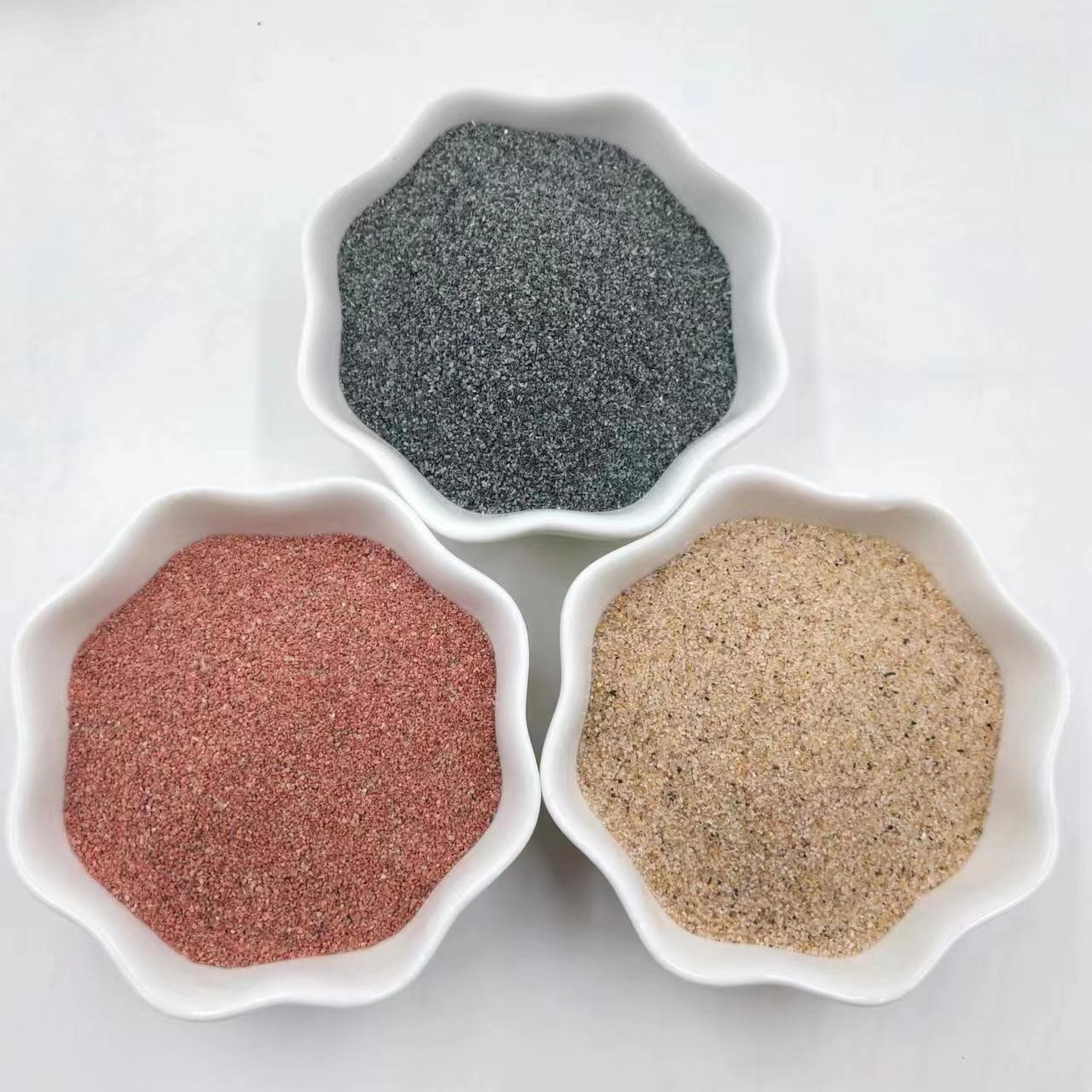 天然彩砂环氧彩砂彩色沙子装饰砂儿童娱乐砂沙画专用艺术砂五彩石