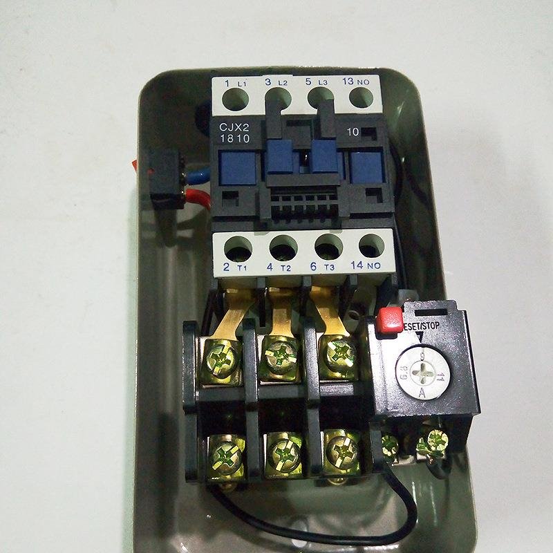 磁力启动器 空压机磁力保护器qcx5 3KW 磁力起动器 电动机保护器