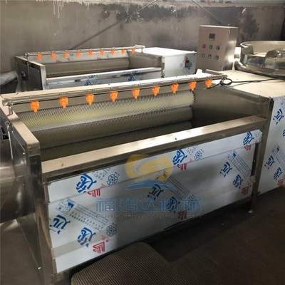 果蔬清洗设备毛棍清洗机 福鸿达土豆去皮清洗机 毛棍清洗机