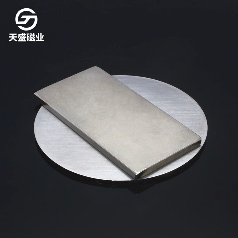F100*50*10输送带选矿设备用钕铁硼磁铁100×50×10方形打捞强磁