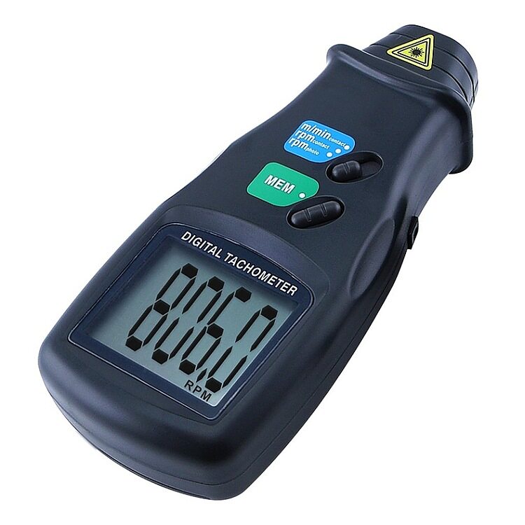 跨境手持式转速计转速表光电/接触两用测速仪线速仪DT-6236B