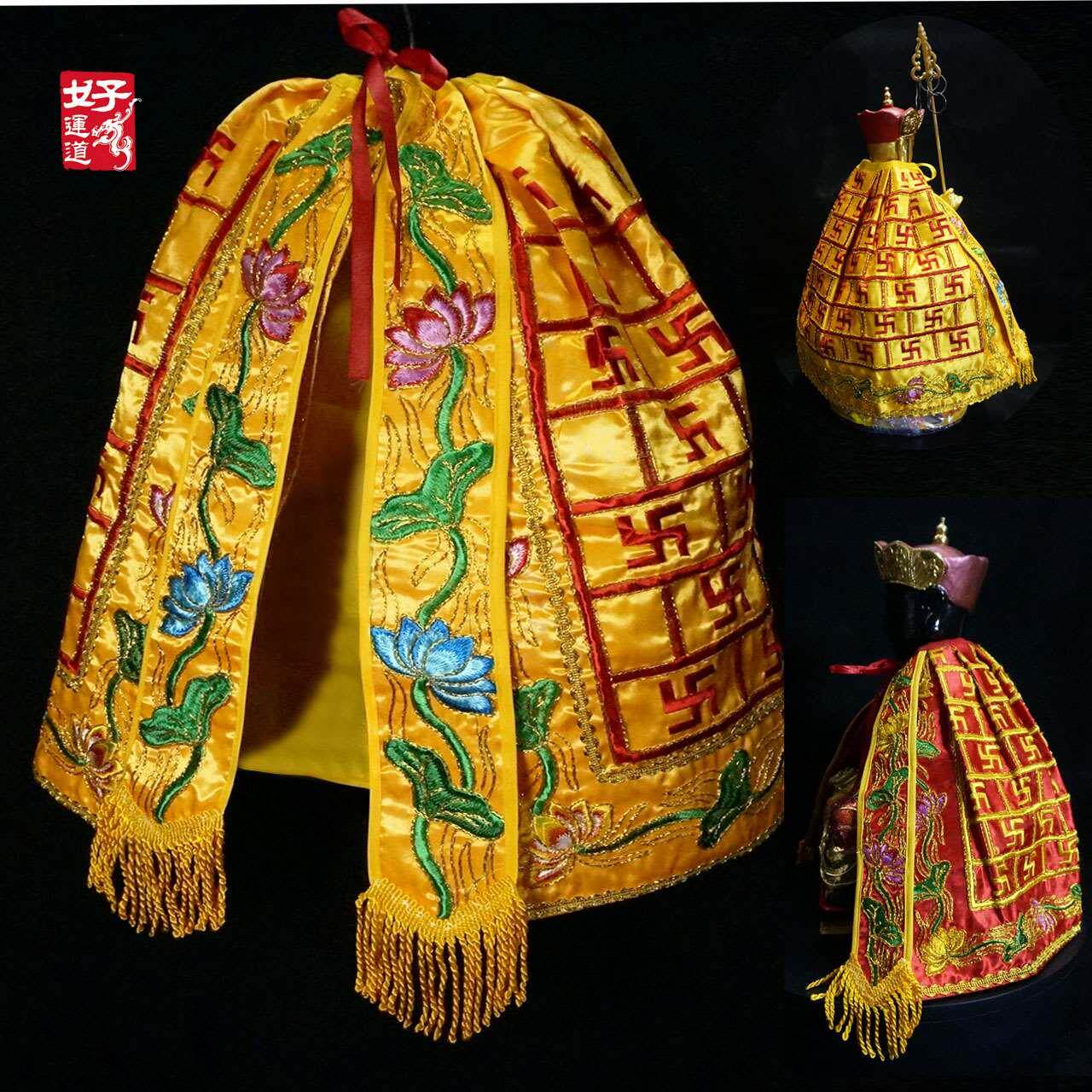 佛衣袈裟祖师公地藏王披风菩萨法衣披袍精品祖佛袍百衲衣神明衣服