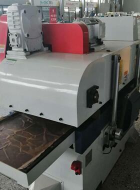 红丹木工机械实木家具半自动400重型平刨机MB504F青岛工友压刨