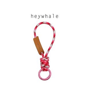 定制刻字钥匙扣挂绳皮质高级防丢便携车钥匙链奶嘴小挂件个性创意