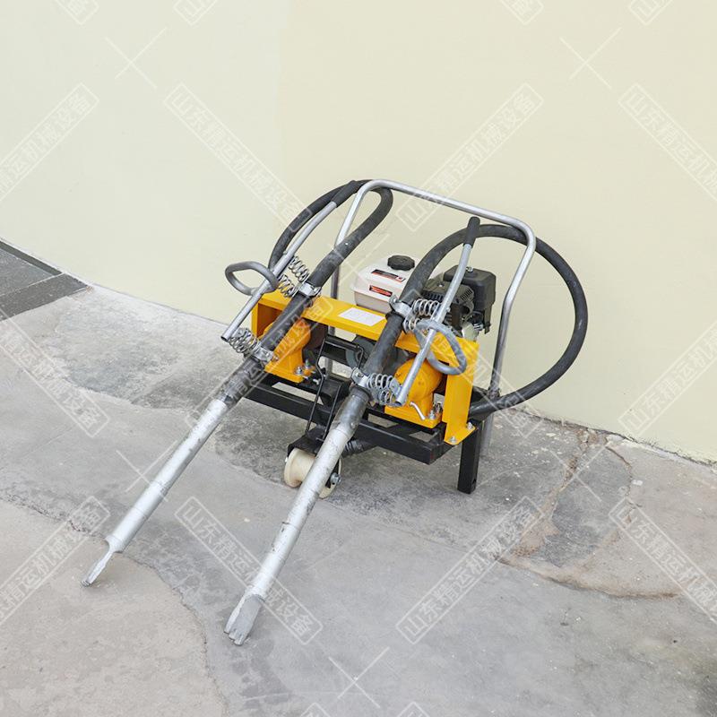 一拖二内燃双头捣固机ND-4*2汽油软轴铁路捣鼓工具手持式捣固机