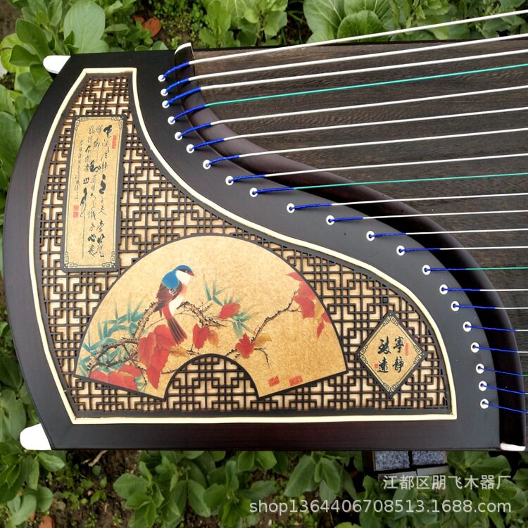 扬州古筝 厂家批发古筝 檀木中国风演奏古筝 三维立体古筝 混批
