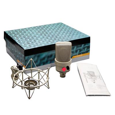 外贸TLM103有线电容话筒主播直播录音棚电脑套装黑色高音质