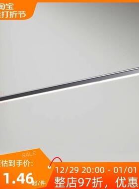 黑色复古书房意式极简餐厅餐桌吊灯北欧岛吧台高端长条一字办公灯