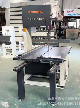 塑料管塑料桶切割推台锯铝制品直线角度切割细木工带锯机