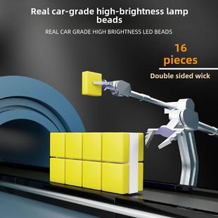 直插式 H11车灯H1H3 汽车LED大灯H7灯泡H4远近一体9005超亮9012改装