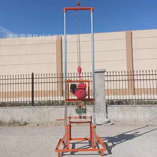 桩基混凝土堵塞疏通钻孔机声呐管灌注清理回转钻机百米声测管钻机