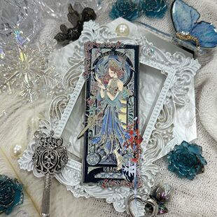 第五人格同人周边伊塔渔女书签式 饰送礼物 金属徽章挂件收藏纪念装