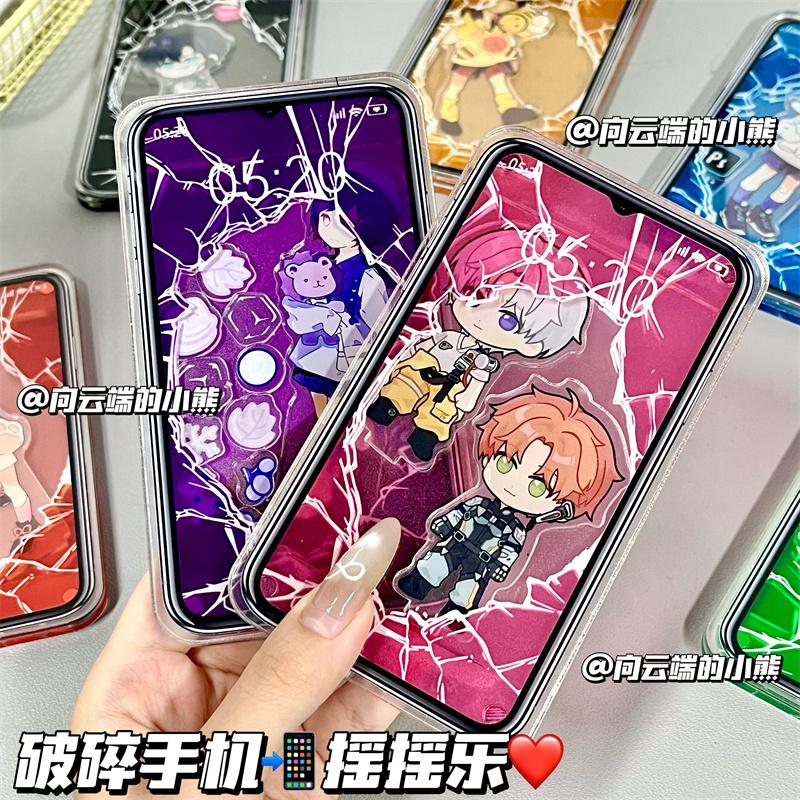 次元通讯摇摇乐谷美小卡展示收纳