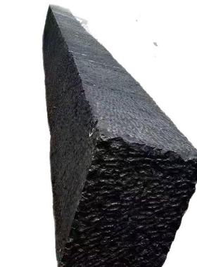 造景野山石黑山石园林石草坪石门牌石