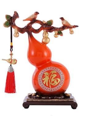 福泽葫芦家居摆件轻奢高档饰品创意高级感客厅高端大气上档次装饰