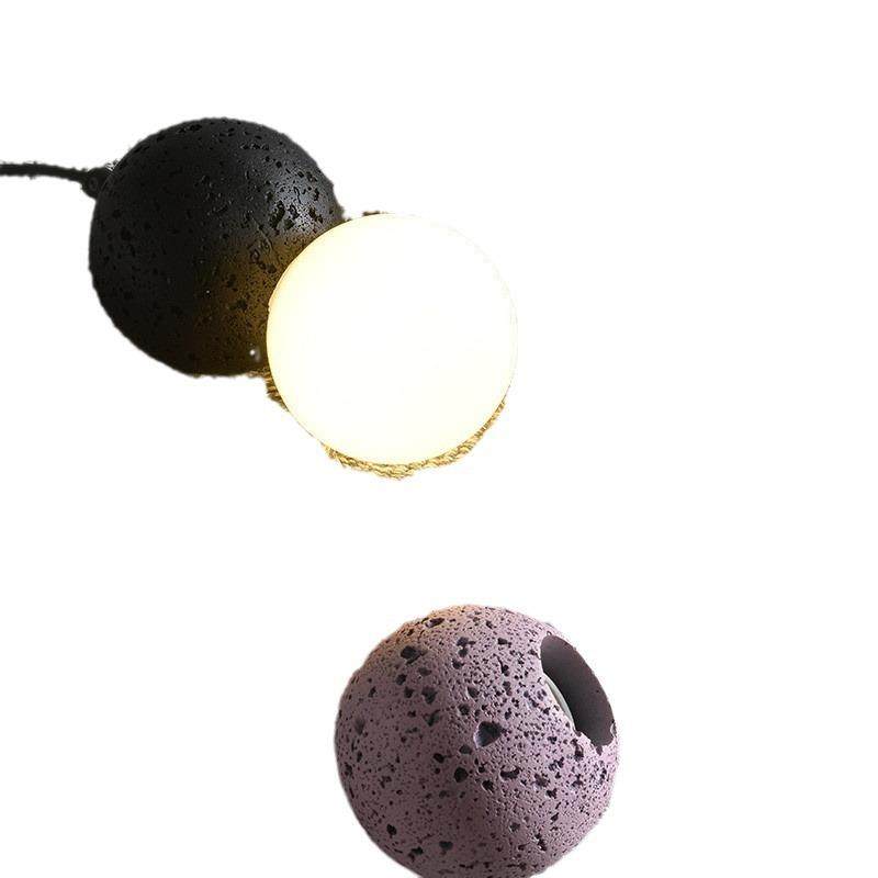 北欧个性餐厅吧台小吊灯水磨石水泥卧室床头餐饮服装店网红吊灯,家装灯饰光源,智能吊灯,淘宝优惠券,粉丝福利购,淘宝优惠卷