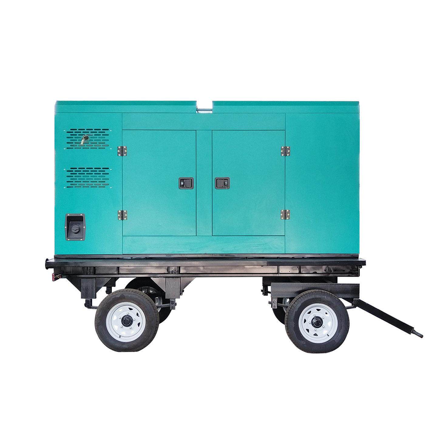 厂家30kw-1000KW拖车静音箱柴油发电机移动式低噪音发电机组备用