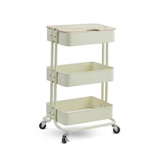 家用小推车置物架厨房落地多层零食储物架浴室卫生间大号收纳架子