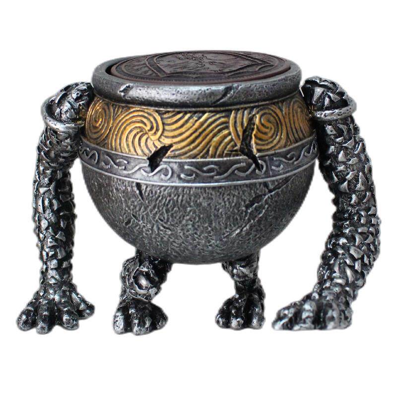 万圣节艾尔登法环周边同人战士壶战斗壶雕像烟灰缸老头环罐子摆件