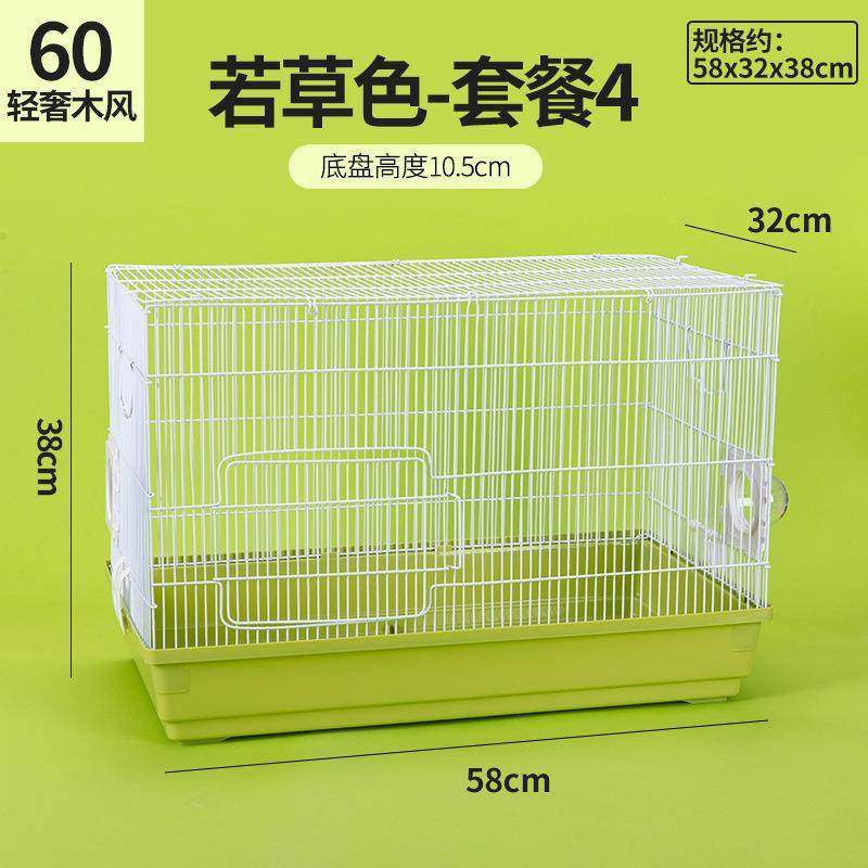 仓鼠笼子双层60大基础笼金丝熊窝大码仓鼠笼别墅四季通用一箱10个
